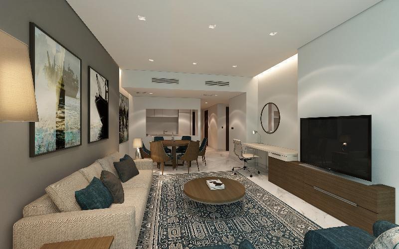 Suha Mina Rashid Hotel Apartments Bur Dubai Eksteriør billede